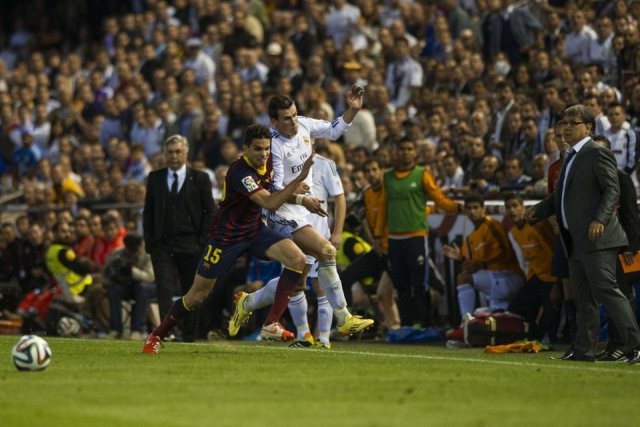 Bartra yükleniyor, Bale direniyor