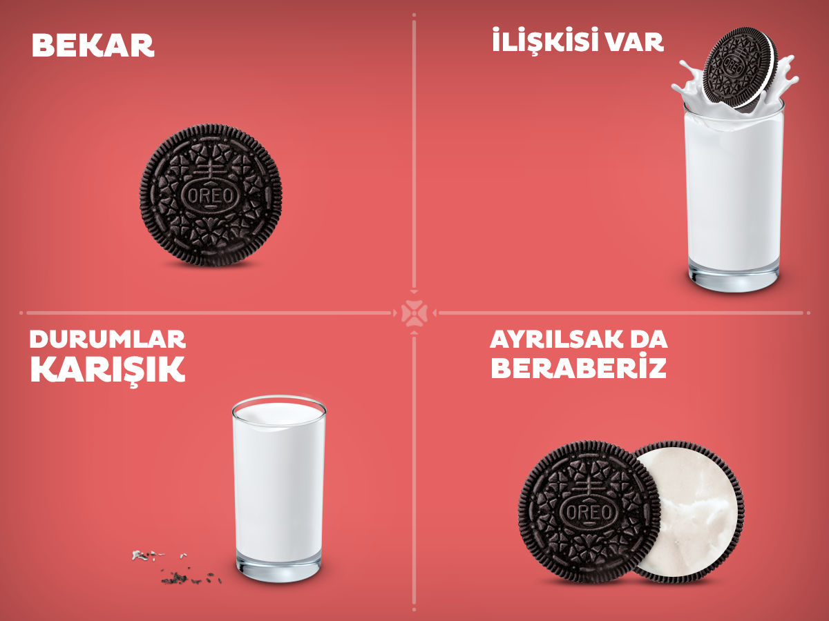 Oreo 14 Şubat'ı kendince anlattı