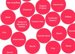 Size önce genel bir müzik türleri seçeneği sunuyorlar. Bu listede iPhone/iPad’de bulunan şarkılarınızın etkisi oluyor