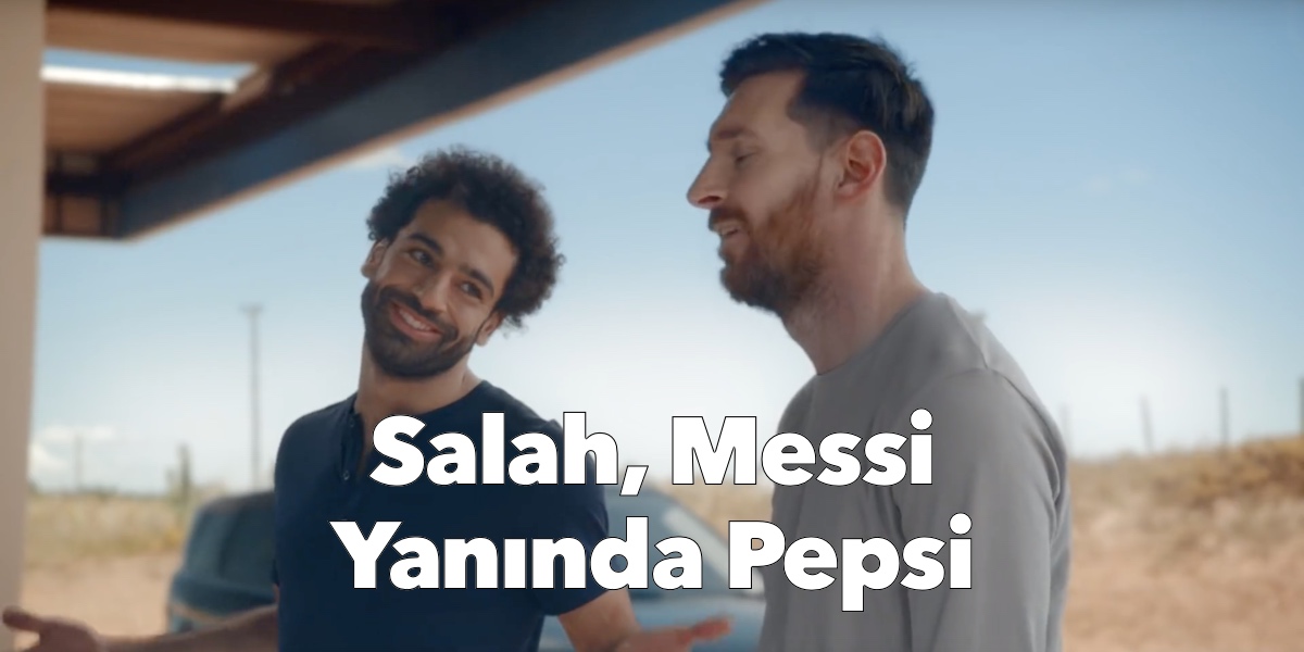 Pepsi Messi ile Salah'ı reklamında buluşturdu