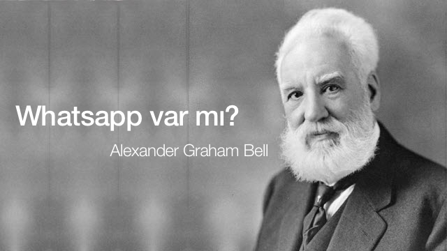 Graham Bell Whatsapp Var mı