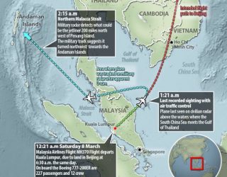 MH370 ile radarların son temasları